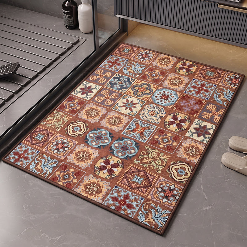 Velory Woven Patterned Bath Mat additional product photo