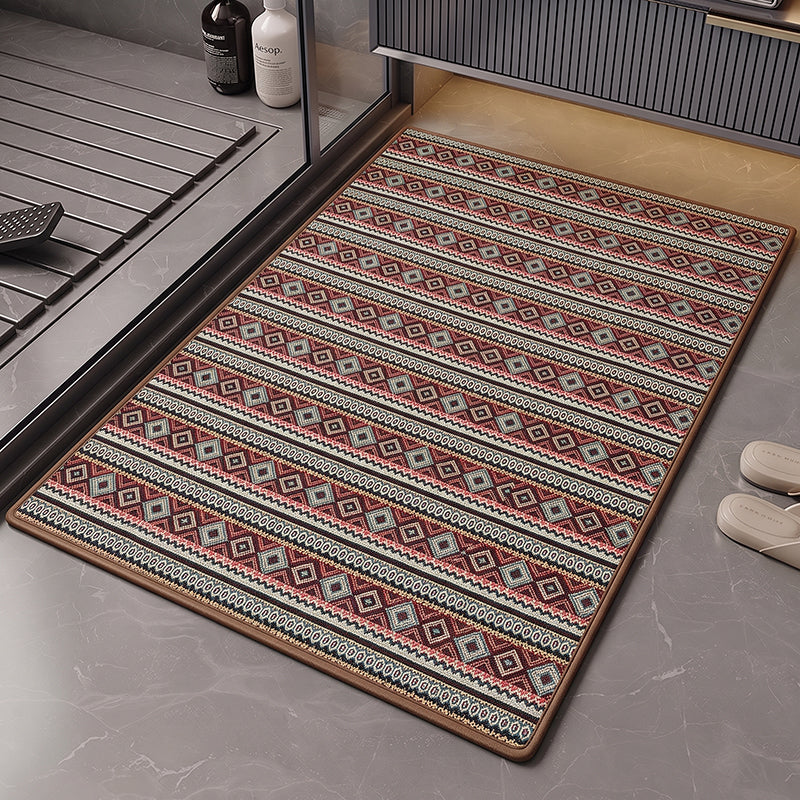 Velory Woven Patterned Bath Mat additional product photo
