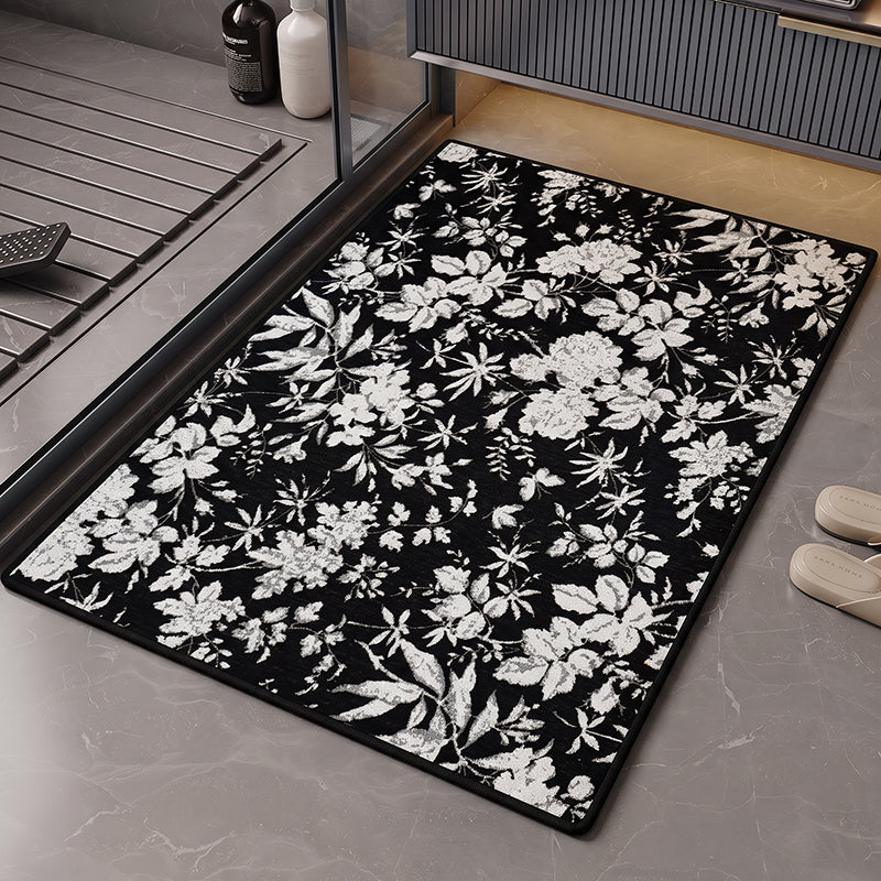 Velory Woven Patterned Bath Mat studio product photo