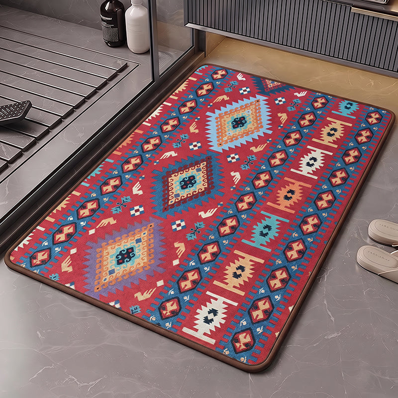 Velory Woven Patterned Bath Mat additional product photo