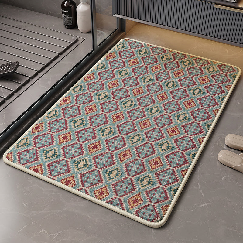 Velory Woven Patterned Bath Mat additional product photo