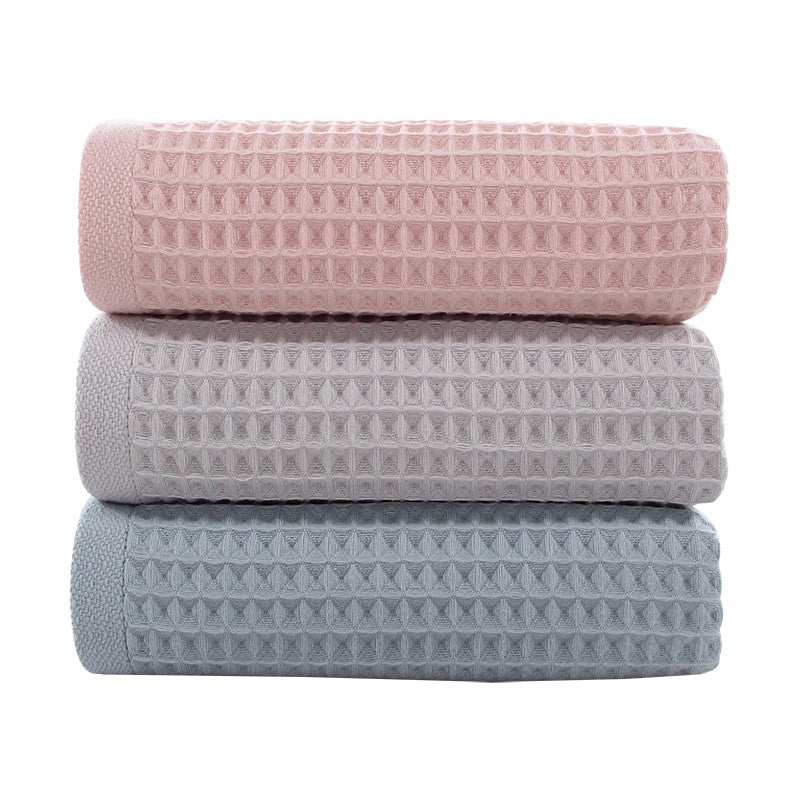 Velory Waffle Cotton Bath Towel additional product photo