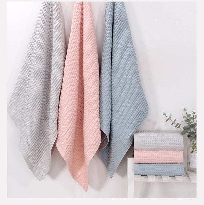 Velory Waffle Cotton Bath Towel additional product photo
