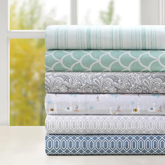 Velory 650TC Cotton Fitted Sheet Set studio product photo