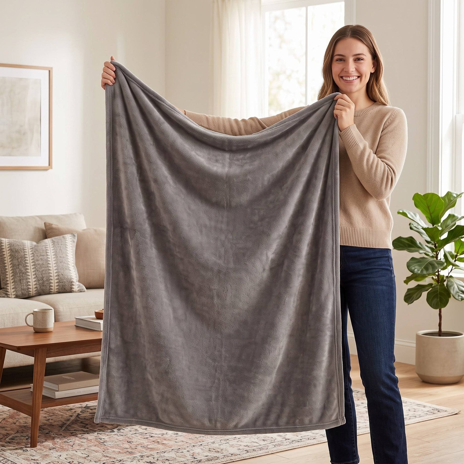 Velory Coral Fleece Polyester Blanket additional product photo