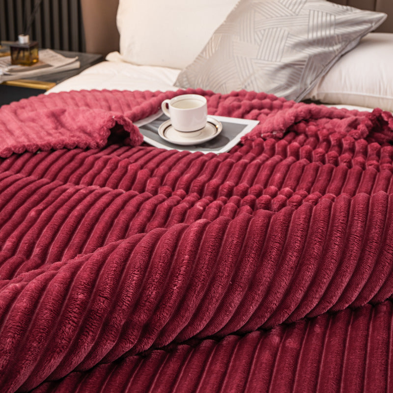 Velory Ribbed Polyester Blanket additional product photo