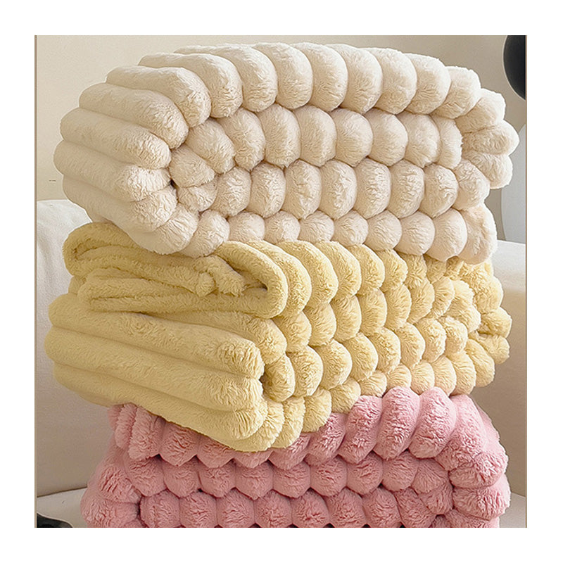Velory Ribbed Polyester Blanket additional product photo