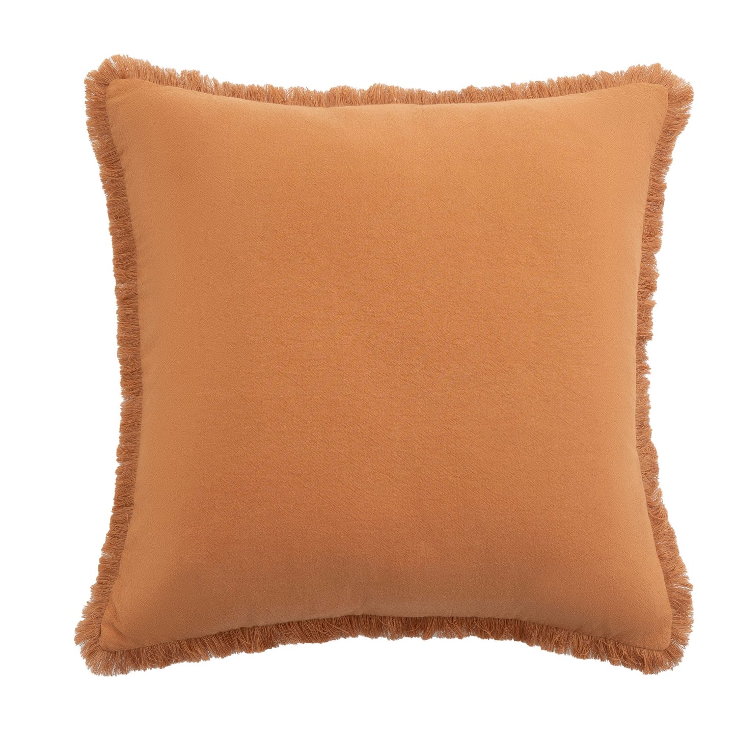 Velory Fringed Cotton Pillow Cover additional product photo
